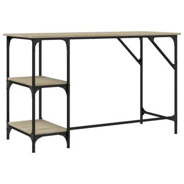 Desk Sonoma Oak 120x50x75 cm - Stylish & Durable Office Desk