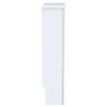 Stylish MDF Radiator Cover White 205 cm | HipoMarket