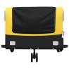 Bike Trailer Black and Yellow - 45 kg Load Capacity