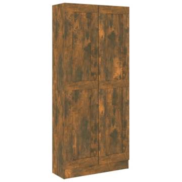 Book Cabinet Smoked Oak - Spacious & Stylish Storage