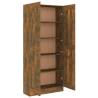 Book Cabinet Smoked Oak - Spacious & Stylish Storage