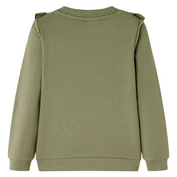 Kids' Khaki Sweatshirt 104 - Stylish & Comfortable for Ages 3-4