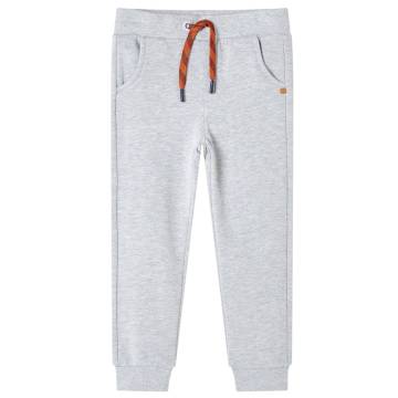 Kids' Sweatpants Grey Melange - Comfortable & Stylish