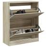 Shoe Cabinet Sonoma Oak 80x34x96.5 cm Engineered Wood Colour sonoma oak Size 80 x 34 x 96.5 cm Quantity in Package 1 Number of 