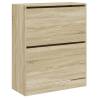 Shoe Cabinet Sonoma Oak 80x34x96.5 cm - Stylish Storage Solution