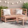 Garden Sofa 2-Seater Solid Wood Douglas Colour natural douglas Quantity in Package 1 Model corner + chair 