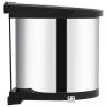 Kitchen Built-in Dust Bin Stainless Steel 8 L | Hippomarket