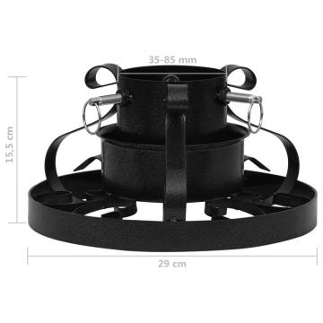 Christmas Tree Stand Black 29x29x15.5 cm - Durable & Stylish