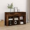 Sideboard Smoked Oak 100x30x59.5 cm Engineered Wood Colour smoked oak Quantity in Package 1 