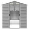 Light Grey Garden Shed 191x895x198 cm | Durable Steel Storage