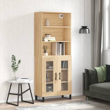 Highboard Sonoma Oak - Stylish Storage | HipoMarket UK