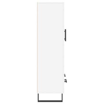 Stylish Highboard White 69.5x31x115 cm - Durable & Modern