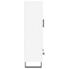 Stylish Highboard White 69.5x31x115 cm - Durable & Modern