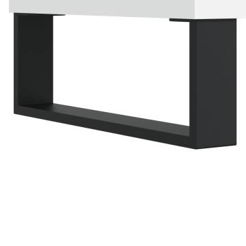 Stylish Highboard White 69.5x31x115 cm - Durable & Modern