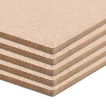 10 pcs MDF Sheets 120x60 cm | High-Quality Fibreboard