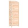 Garden Shed 55x52x174.5 cm Solid Wood Fir | HipoMarket