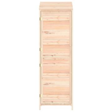 Garden Shed 55x52x174.5 cm Solid Wood Fir | HipoMarket