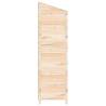 Garden Shed 55x52x174.5 cm Solid Wood Fir | HipoMarket