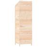 Garden Shed 55x52x174.5 cm Solid Wood Fir | HipoMarket