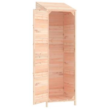 Garden Shed 55x52x174.5 cm Solid Wood Fir | HipoMarket