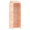 Garden Shed 55x52x174.5 cm Solid Wood Fir | HipoMarket