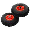 Sack Truck Wheels 2 pcs Solid PU 3.00-4 | Durable & Reliable