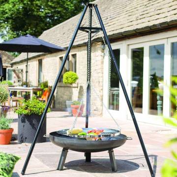 RedFire Tripod Grill Black 172 cm BBQ TRIPOD | Hipomarket