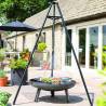 RedFire Tripod Grill Black 172 cm BBQ TRIPOD | Hipomarket