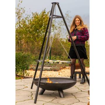 RedFire Tripod Grill Black 172 cm BBQ TRIPOD | Hipomarket