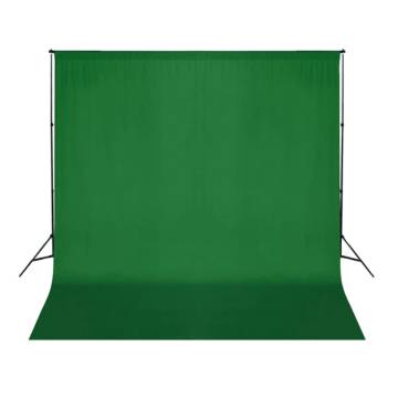 Backdrop Cotton Green 300x300 cm Chroma Key - Hipomarket