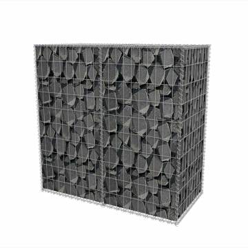 Gabion Basket Galvanised Steel 100x50x100 cm - Durable & Stylish