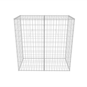 Gabion Basket Galvanised Steel 100x50x100 cm - Durable & Stylish