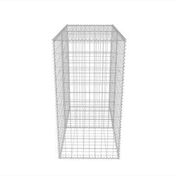 Gabion Basket Galvanised Steel 100x50x100 cm - Durable & Stylish