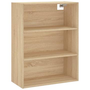 Stylish Highboard Sonoma Oak | 69.5x34x180 cm | Hipo Market