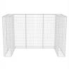 Gabion Double Wheelie Bin Surround - Stylish & Durable