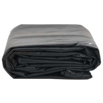 Tarpaulin Anthracite 1x2.5m - Heavy Duty Water Resistant Cover