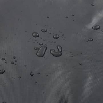 Tarpaulin Anthracite 1x2.5m - Heavy Duty Water Resistant Cover