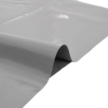 Heavy-Duty Grey Tarpaulin 3x3 m | Water & UV Resistant