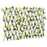 Artificial Ivy Trellis Expandable 5 pcs - Yellow 180x60 cm