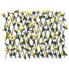 Artificial Ivy Trellis Expandable 5 pcs - Yellow 180x60 cm