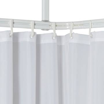 Sealskin Easy-Roll Shower Curtain Rail Set - White