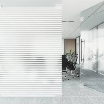 Frosted Window Film Blinds - 60x500 cm PVC | HipoMarket UK