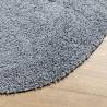 Shaggy Rug High Pile Modern Blue Ø 80 cm | Hipomarket UK