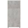 Minimalist Concrete Grey Sideboard - 80x36x75 cm