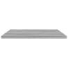 Wall Shelves 4 pcs Grey Sonoma | Stylish Storage Solution