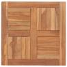 Table Top Solid Teak Wood 60x60x2.5 cm Size 60 x 60 cm Quantity in Package 1 Shape square 