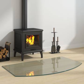 Fireplace Glass Plate 100x60 cm - Premium Tempered Protection