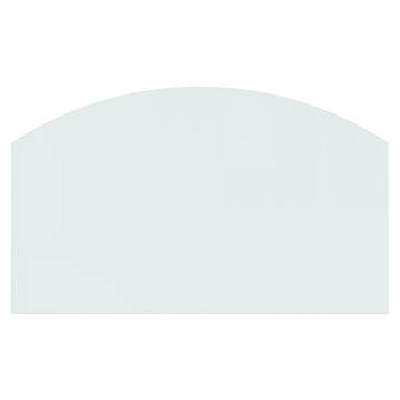 Fireplace Glass Plate 100x60 cm - Premium Tempered Protection