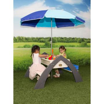 AXI Children's Picnic Table Delta Grey & White | Hipomarket