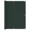 Balcony Screen Dark Green 120x400 cm Oxford Fabric Colour dark green Size 120 x 400 cm Quantity in Package 1 